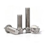 Stainless Steel Triangle Head Anti-theft Screw, Anti-removal Screw for Street Light Cabinet Electric Box - 图片 2