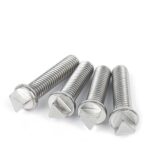 Stainless Steel Triangle Head Anti-theft Screw, Anti-removal Screw for Street Light Cabinet Electric Box - 图片 5
