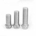 Stainless Steel Anti‑Theft Flange Bolt, 5‑Point Tamper Proof Security Screw, Special Outer Pentagonal Head Fastener - 图片 5