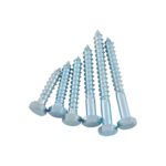 Zinc Plated Carbon Steel Hex Lag Wood Screw, Heavy Duty Coach Screw for Wood Construction Timber Fastening - 图片 5