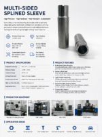 High Hardness Multi-Tooth Sleeve Precision Steel Sleeve for Cold Heading Die Screw Fastener Manufacturing OEM ODM Custom - 图片 6