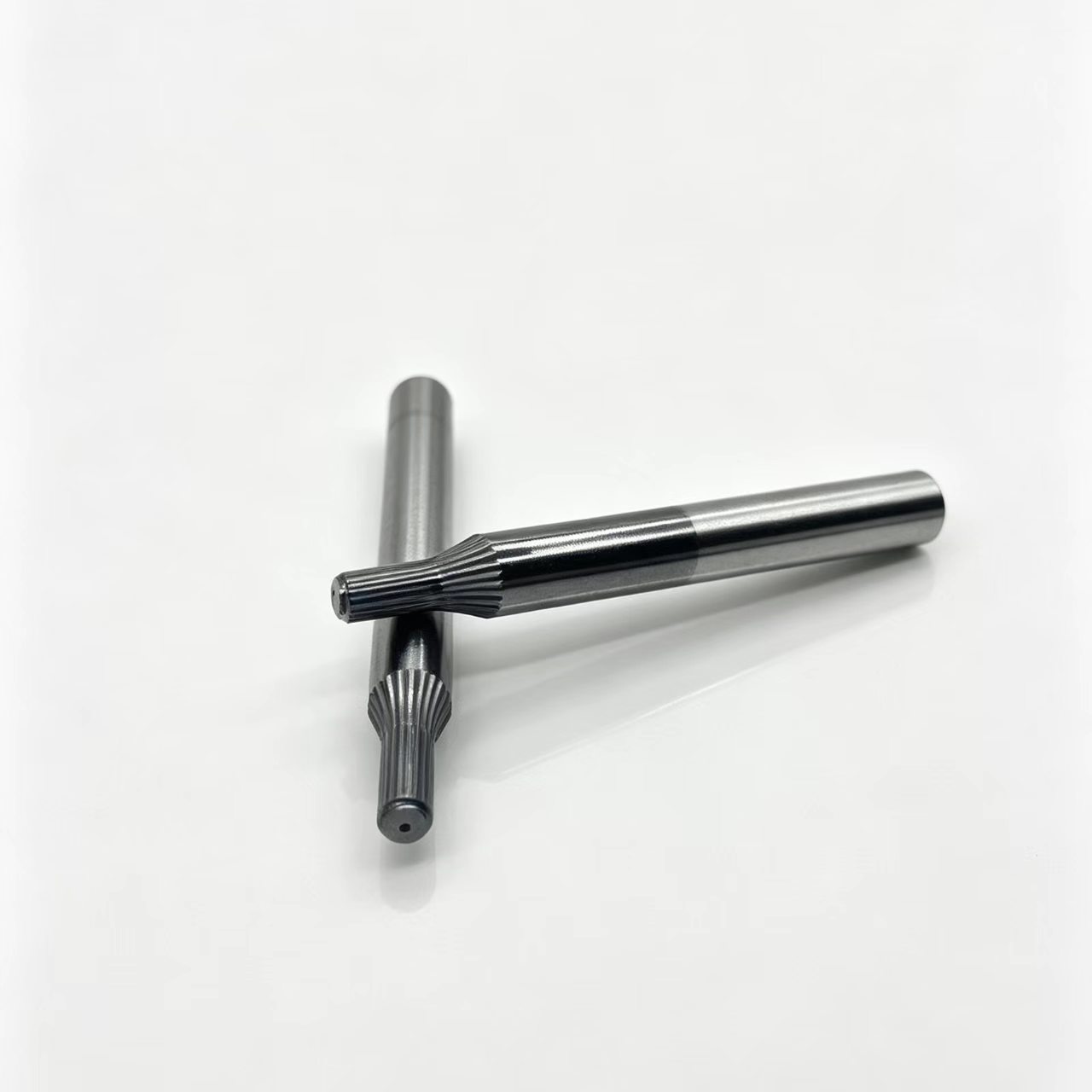 多齿冲棒 (3) Carbide Multi Tooth Punch Pin Hardened Multi‑Flute Punch Rod for Metal Mold Parts - 图片 1