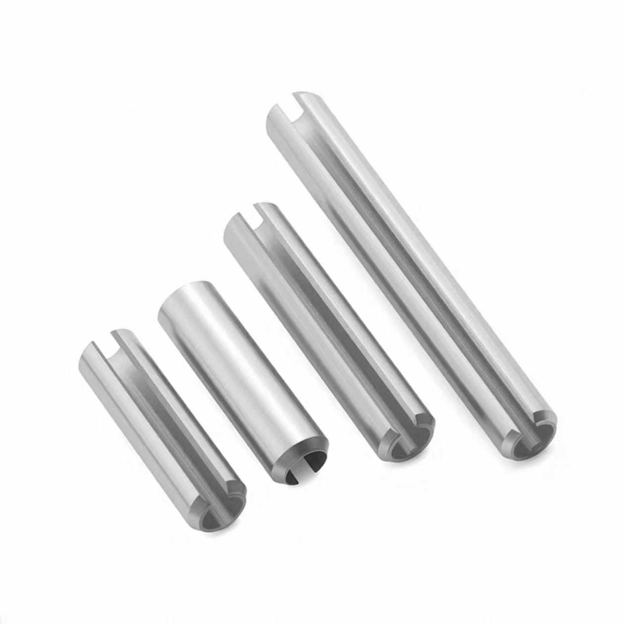 开口销 (3) DIN7346 Spring Slotted Cotter Pin Stainless Steel Elastic Cylindrical Split Dowel Pin Mechanical Positioning Fastener Pin - 图片 1