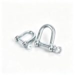 Galvanized D Shackle Carbon Steel Lifting Shackle Screw Pin Anchor Shackle for Rigging Towing Marine Hardware - 图片 3