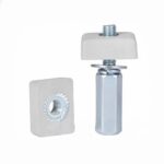 Galvanized Carbon Steel Hex Stud Screw Nut Assembly Elevator Cabin Connecting Fastener Accessories - 图片 3