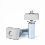 Galvanized Carbon Steel Hex Stud Screw Nut Assembly Elevator Cabin Connecting Fastener Accessories - 图片 2