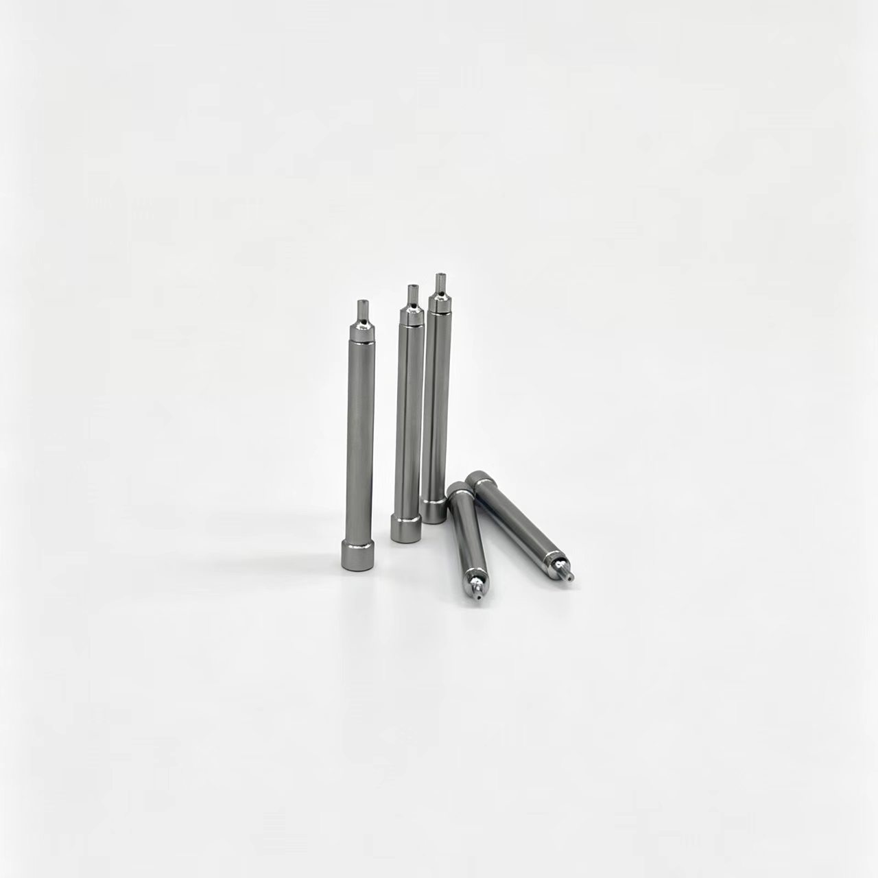 通孔冲棒 (4) Stepped Through Hole Punch Pin HSS Mold Punch Rod, Mold Components OEM - 图片 1