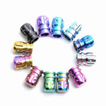 TC4 Titanium Bicycle Valve Caps CNC Lightweight Road Bike Tire Valve Stem Caps Dustproof Corrosion Resistant PVD Color - 图片 2