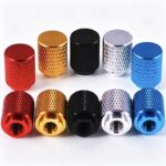 Aluminum Knurled Thumb Nut Colorful Knurl Hand Twist Nut Custom CNC Machining Fastener for Equipment Decoration