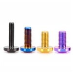 TC4 Titanium Alloy Torx UFO Head Screw Lightweight Motorcycle Modification Bolt Anodized Color Fastener CNC Precision - 图片 4