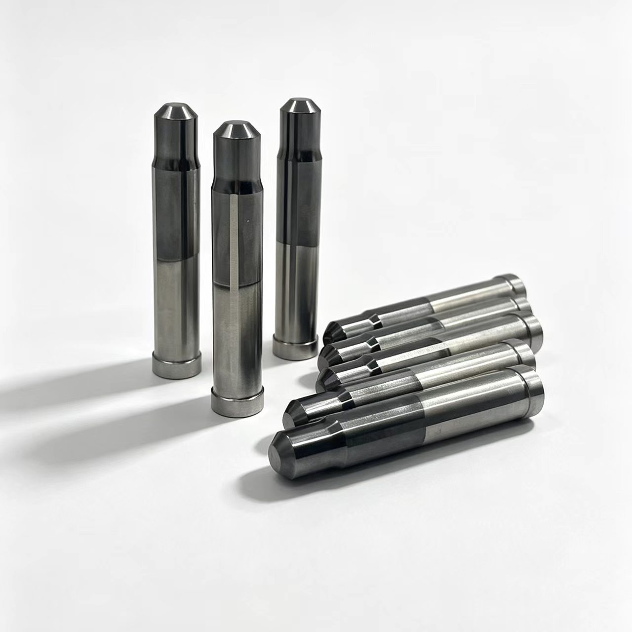 拉伸冲棒 (9) Carbide Punch Stretching Punch Rod for Cold Forging Screw Forming Machine Fastener Mould Parts - 图片 1