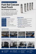 Carbide Round Head Punch Pin Cold Forging Punch Wear Resistant Hard Alloy Punch for Fastener Manufacturing - 图片 8
