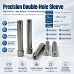 High Precision Double Hole Bushing Custom CNC Machined for Fastener Stamping Mold - 图片 6