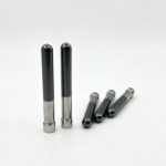 Mirror EDM Titanium Plated Round Head Punch Pin HRC66-68 High Precision Wear Resistant Custom Punch Tooling OEM ODM