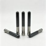 Mirror EDM Titanium Plated Round Head Punch Pin HRC66-68 High Precision Wear Resistant Custom Punch Tooling OEM ODM - 图片 4
