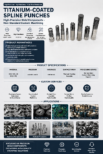 Carbide Spline Punch Custom Cold Forging Punch Pin for Screw Fastener Stamping Mould - 图片 8