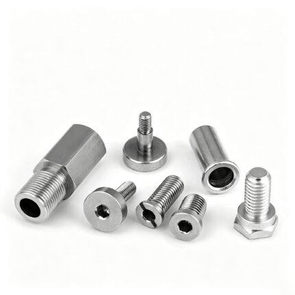 Custom CNC Machined Stainless Steel Parts OEM Non Standard Step Screw Custom Turning Machining Fastener