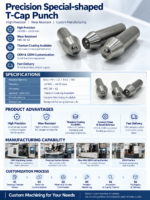 Custom T Cap Punch Precision Cold Heading Punch Pin for Fastener Mold Manufacturing - 图片 7