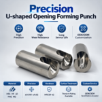 Precision U Shaped Opening Forming Punch Cold Forging Punch for Fastener Making Custom Size Available - 图片 5