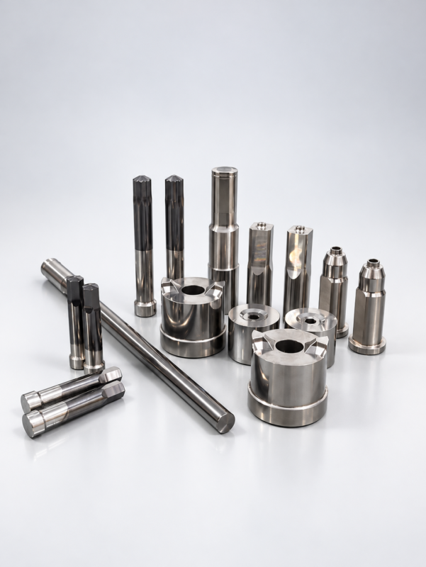 Custom cold heading punches and dies for fastener manufacturing